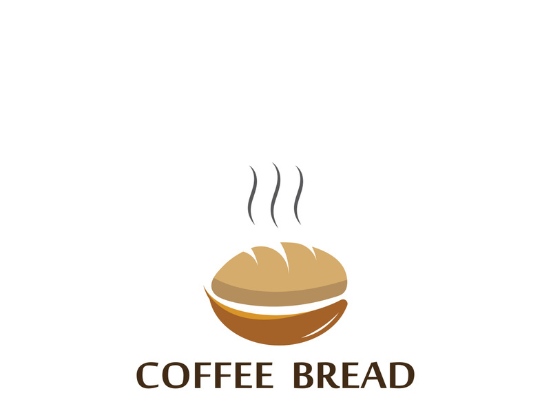 Premium coffee bean logo design.