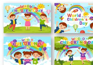 14 World Children's Day Illustration