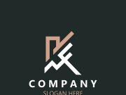 Letter KA, AK initial Logo, simple and Luxury monogram Icon Vector business identity design Template
