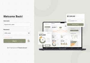 Sale Dashboard UI UX KIT