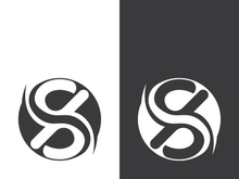 Business corporate S letter logo design vector