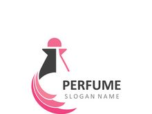 Luxury Perfume logo image cosmetic fragrance shop and business vector design