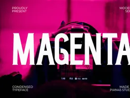 Magenta - Modern Serif Font preview picture