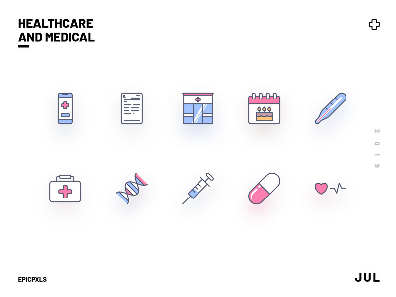 Healthcare and Medical Icons