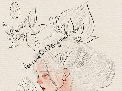 Elegant Line Art Portrait Collection – 10 Artwork Bundle (EPS + JPEG)