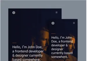 Ethos - Free Resume HTML Website Template