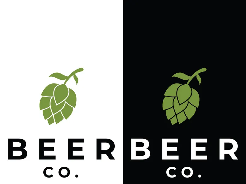 Premium quality vintage craft beer logo template. For badges, emblems, beer companies, bars, taverns.