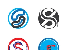 Business corporate S letter logo design vector