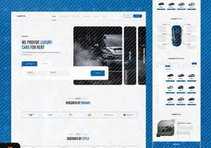Car Rental Website Design