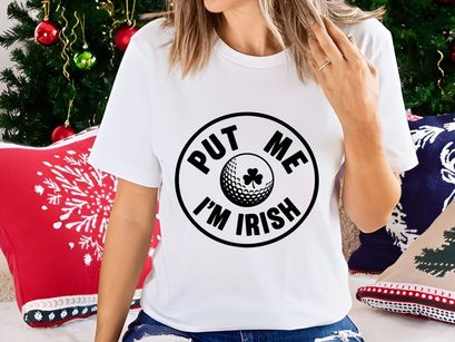 Putt Me I'm Irish Golf St Patrick's Day