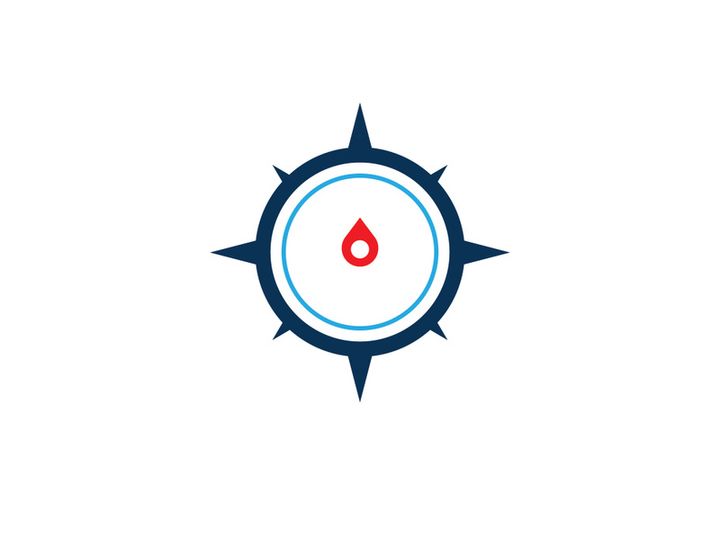 Compass Logo icon illustration design