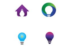 light bulb symbol vector design illustration