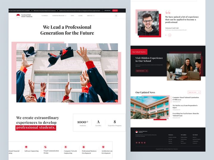 School Website - Figma