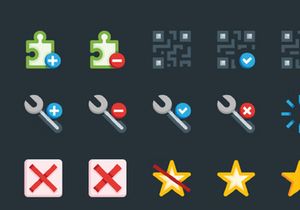 Essential Flat UI Icons