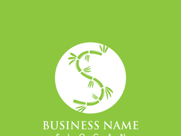 Bamboo Logo Template vector icon preview picture