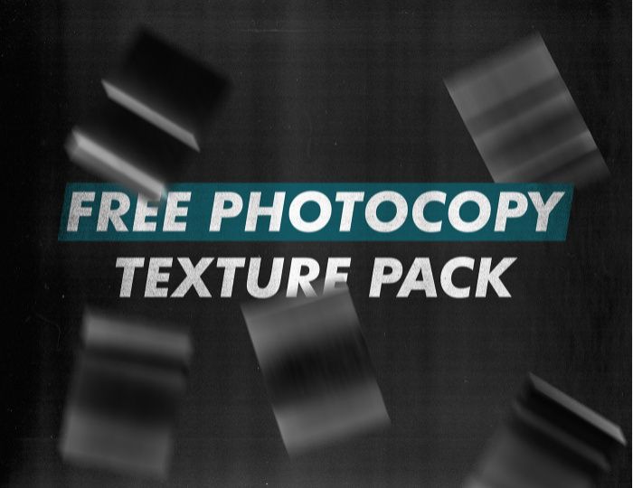 Grungy Photocopy Texture Pack (Free)