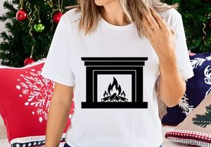 Modern Fireplace with Flames Icon