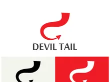 Devil logo design with a modern concept.