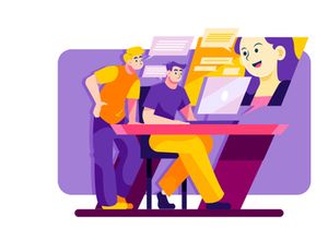 M107_Online Meeting Illustrations
