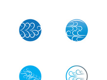 Wind icon vector illustration design template