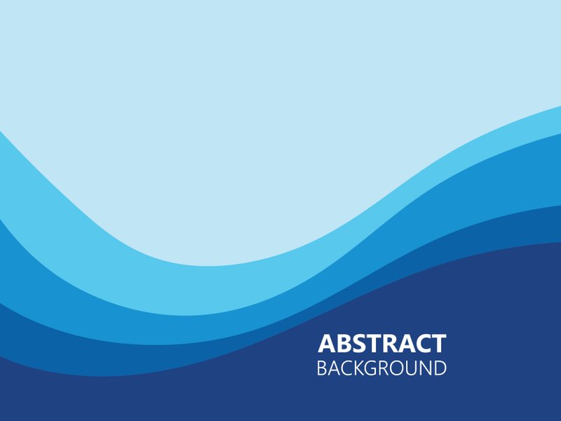 Blue wave water background wallpaper vector