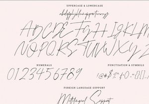 Juliette | Signature Font