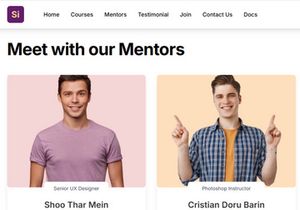 Si Educational Free NextJs Landing Page Template