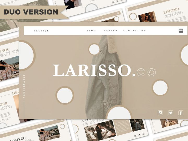 Larisso - PowerPoint Template