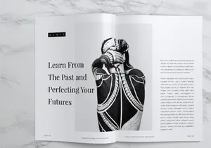 HUMAN Minimalist Lookbook Magazines
