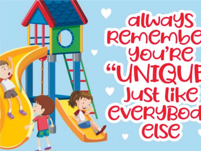 Playful Children Font