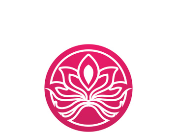 Beauty Vector lotus flowers design logo Template icon preview picture