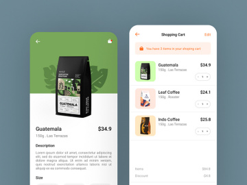 Coffee App Ui preview picture