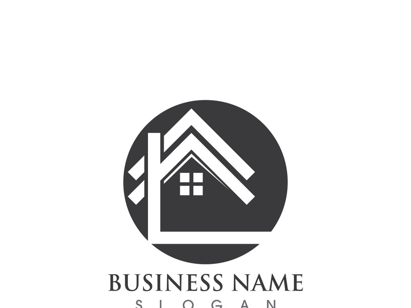 Home property  logo and symbol vector