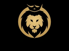 Lion Head  Logo design vector template