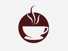 Coffee cup Logo  coffee shop vector icon design