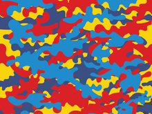 Army military illustration design