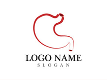 stomach care icon designs concept vector illustration