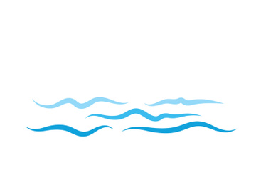 Water wave vector icon illustration preview picture