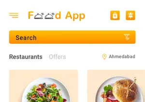 Free Food App UI Design KIT
