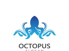 Octopus logo image design icon illustration animal vector