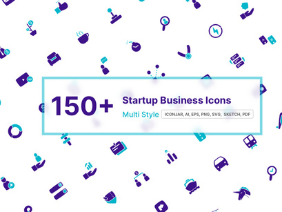 150+ Startup Business Icons