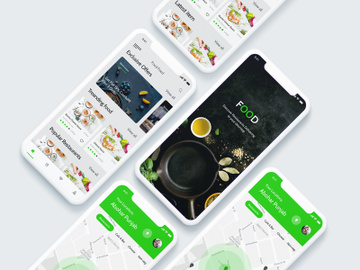 Madbrains Food Ui Kit preview picture