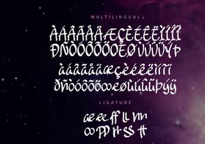 Elha Monstrael Font Handwritten