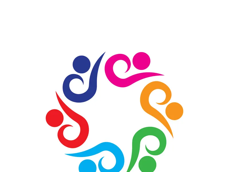 People icon work group vector illustration design