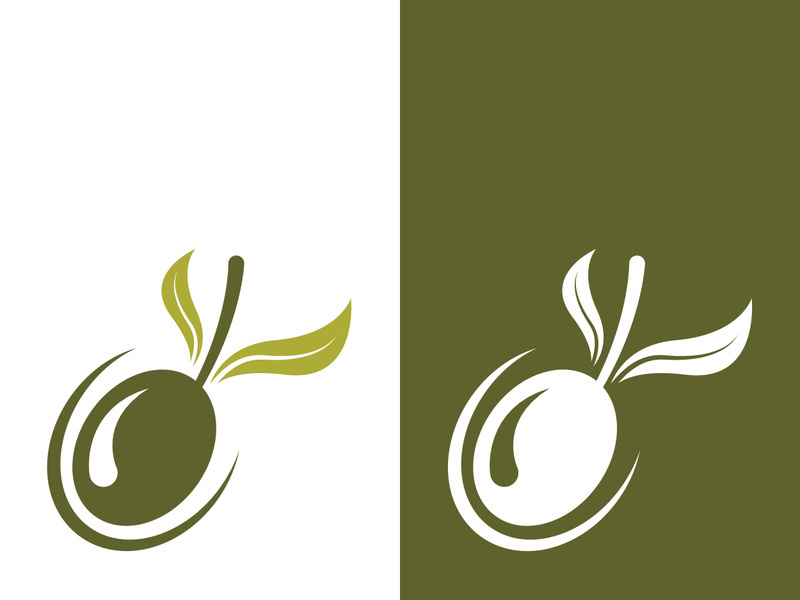 Extra virgin olive oil logo icon design vector illustration