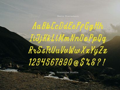 Simple Journey | Vintage Script Font