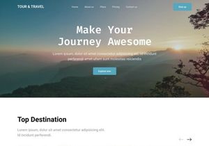 Tour & Travel - Travel landing page 5