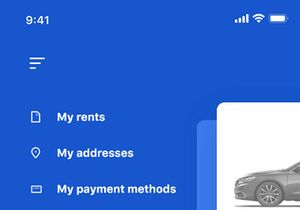 Rent a Car - Rental Car UI Kit