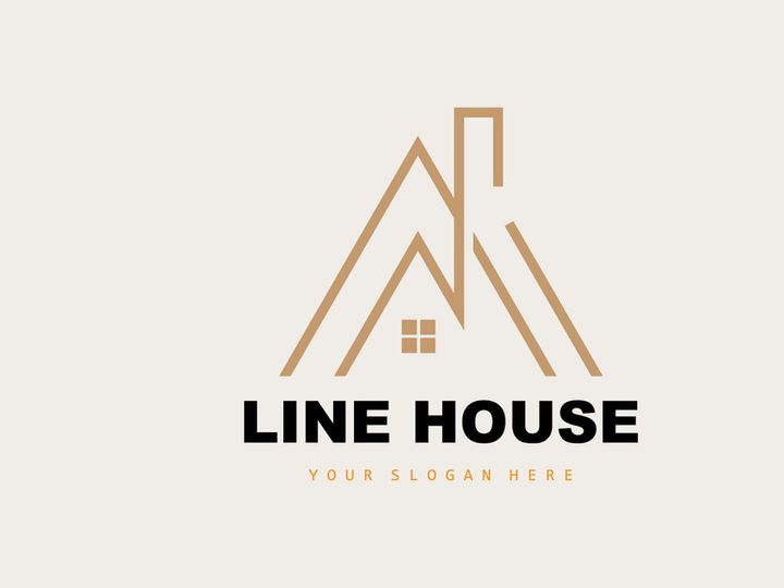 House Logo, Building Furniture Design