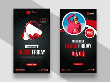 Black Friday Sale Instagram Stories Ver-1 preview picture